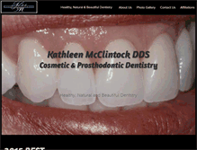 Tablet Screenshot of drkathydds.com